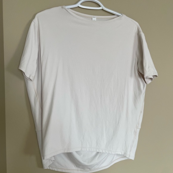 Lululemon Back in Action Short Sleeve T-Shirt *Nulu (White Opal) - Picture 6 of 9